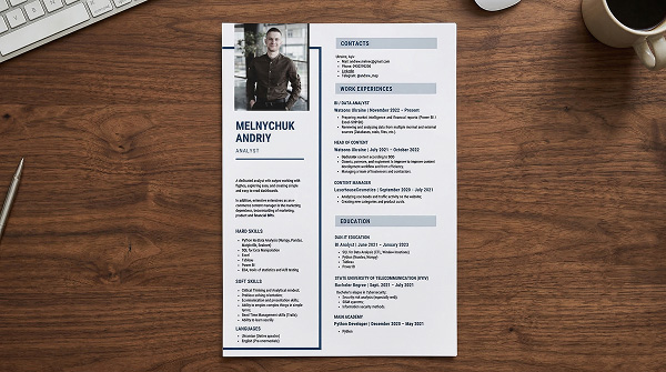 Результаты стажировки выпускницы Софии Романюк